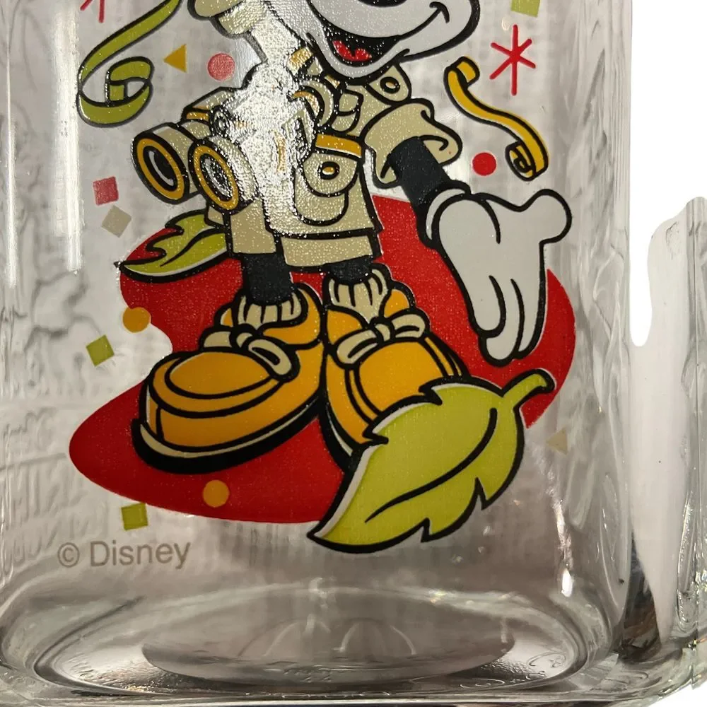 Walt‎ Disney World Celebration Mickey Mouse McDonalds 2000 Glass